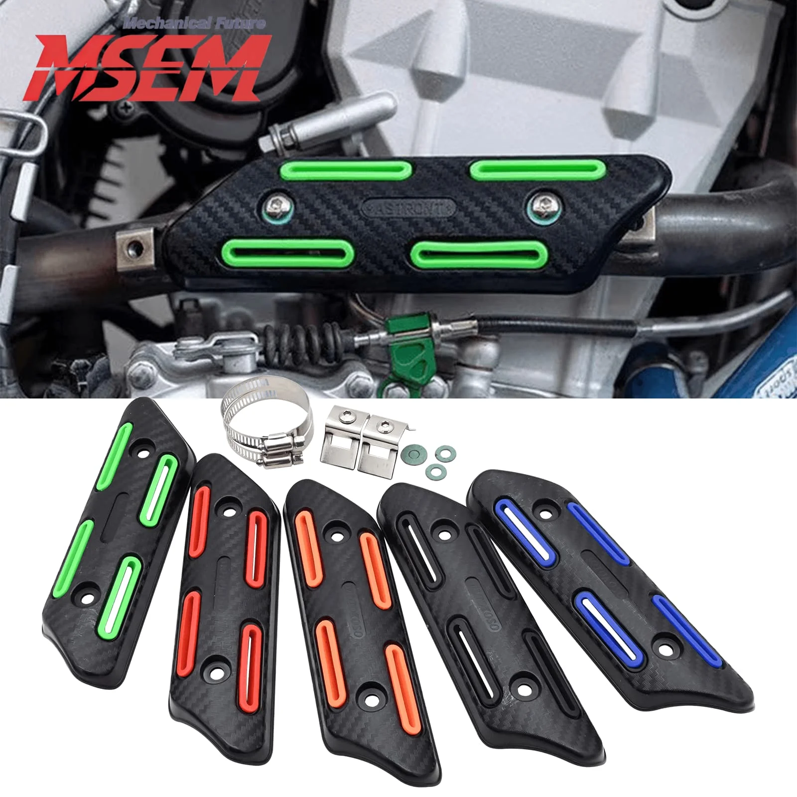Motorcycle Exhaust Heat Shield Anti-scald Guard Cover For Yamaha YZ250F YZ450F WR250F WR450F YZF WRF 250 450 4 Stroke Dirt Bike