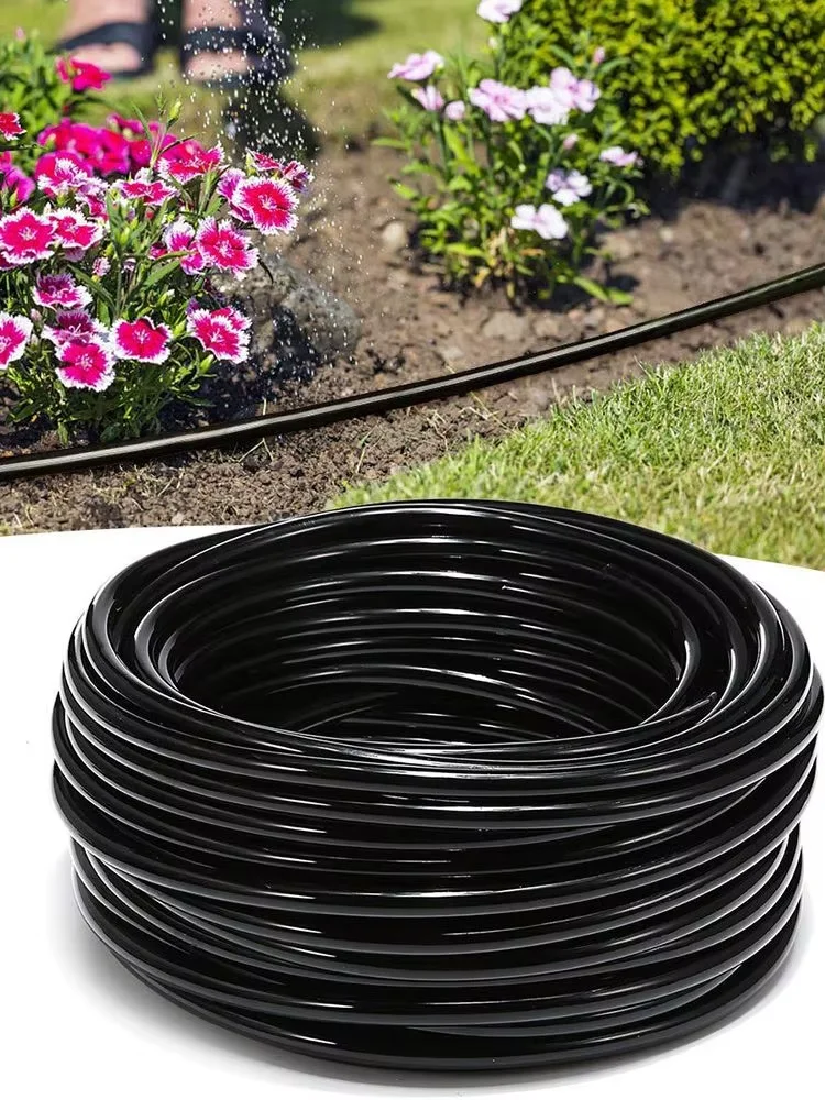 4/7 mm Gartenbewässerung PVC Mikro-Bewässerungsschlauch 1/4 Zoll Tropfbewässerungsschlauchsystem für Gewächshaus-Bonsai-Sprinklerrohr – Detail 7