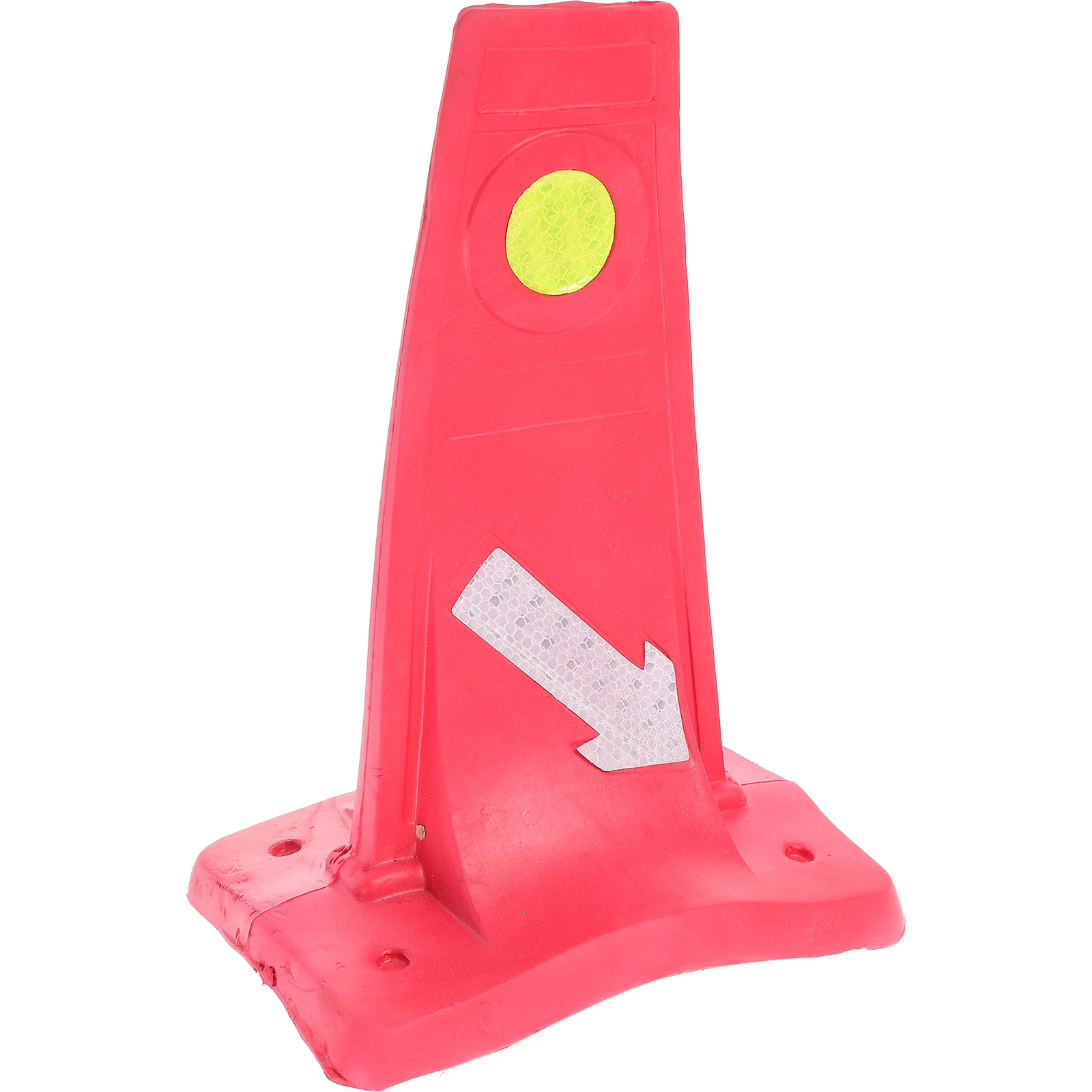 

Traffic Branch Sign Reflective Red Cone for Yard Road Family Training Parking Diverter Garage Signs Car Safety Kit Drivers Ed