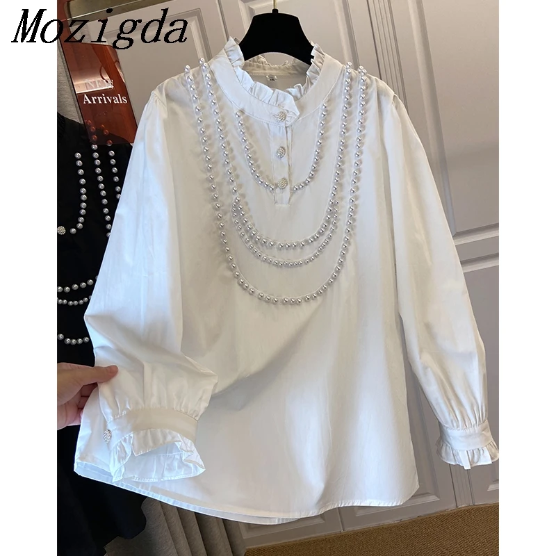 

Spring Summer Design Embroidered Flares Short-sleeved O-neck T-shirts New Korean Loose Solid Color Casual Straight LadiesTops