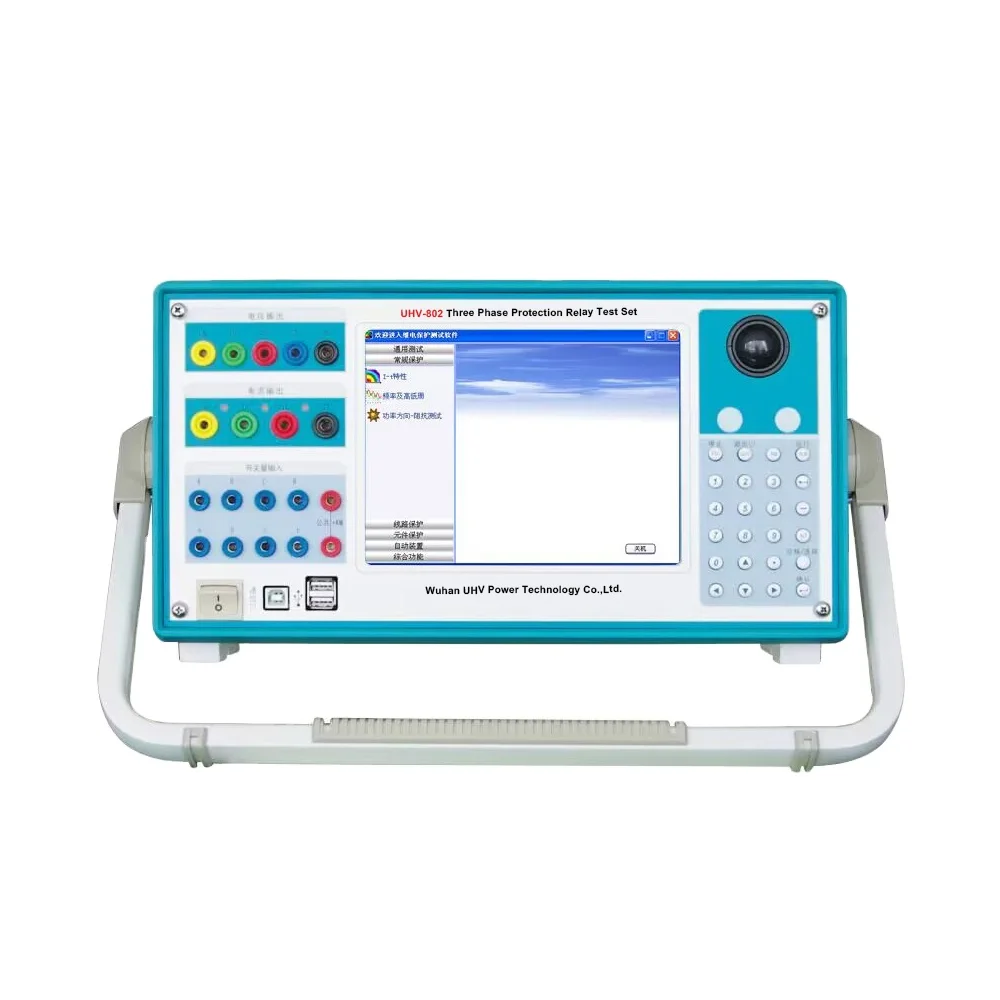 B UHV-802 Microcomputer Three Phase Relay Protection Tester