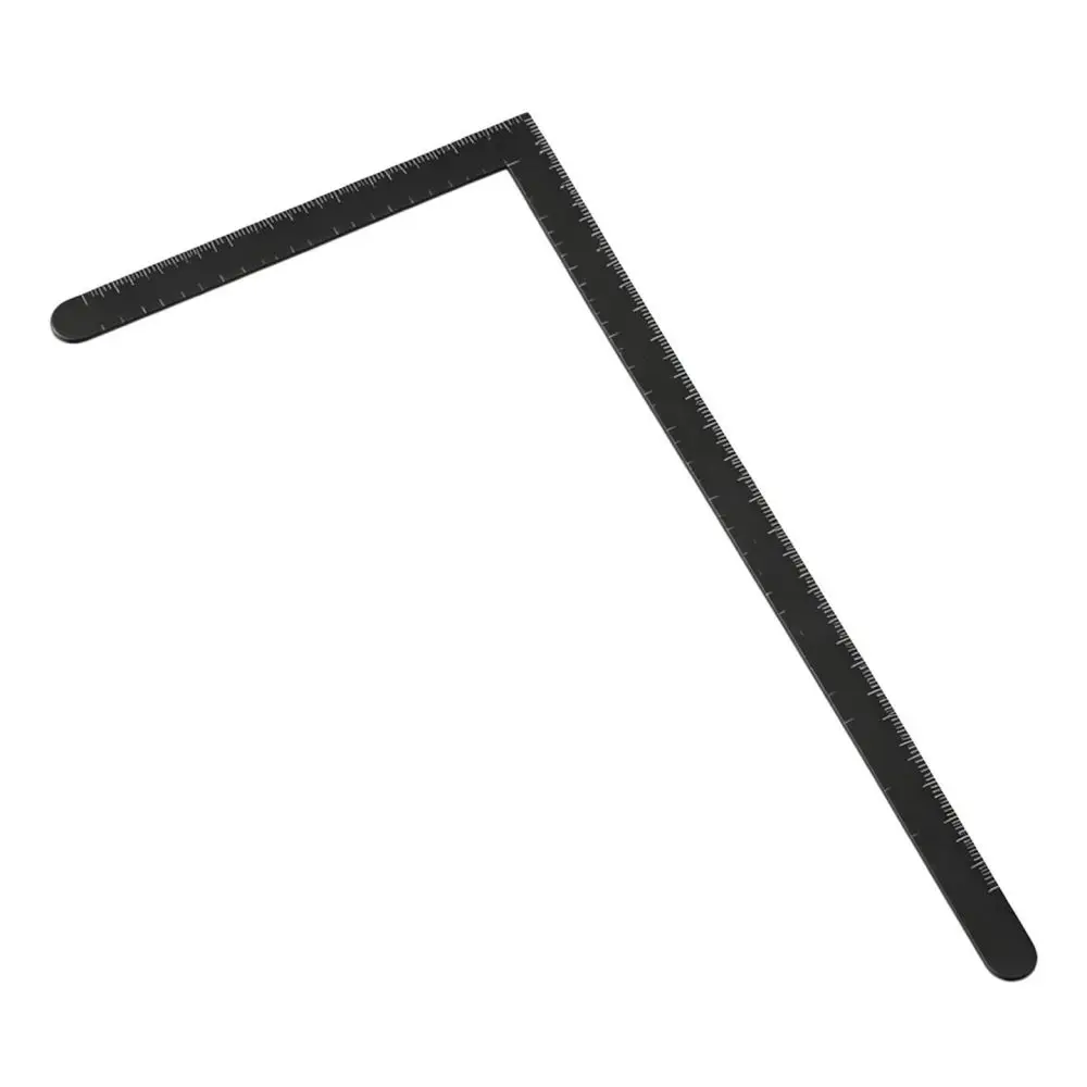 For For KOSLO Square Ruler Mini Right Angle Metric Measuring Device Carbon Steel Tool For Leather Cutting Carpentry