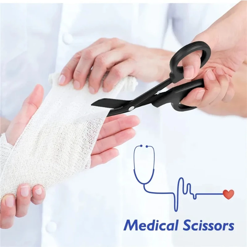 Multifunctional Medical Scissors, First Aid Shears, Trauma Gauze, Tactical First Aid Shears, Survival Rescue