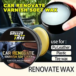 Car Plastic Refurbishment, Restoring The Blackened Interior Shell of The Car, And Fixing The Whitening And Aging of Plastic And