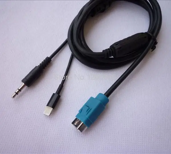 

For Alpine KCE-236B Car New CD Aux Audio Charging Cable Mp3 Input for iPhone 5 6