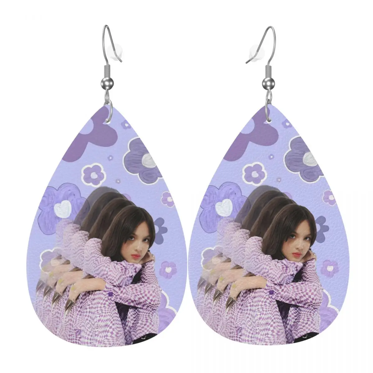 

Изготовленные на заказ висячие серьги O-Olivia Singer R-Rodrigo, кожаные серьги для женщин, модные серьги на День святого Валентина