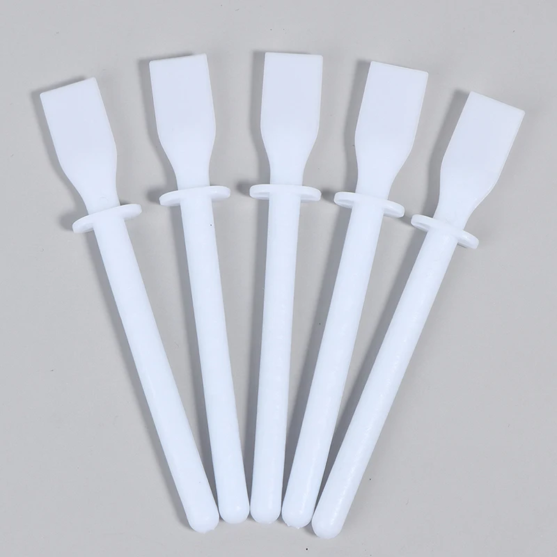 5PCS Plastic Palette Knife Painting Mixing Tools For Watercolors Carving Oil Painting Artist Art School Students Supply