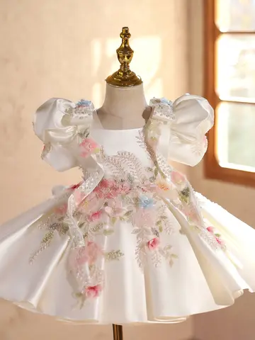 blue and brown floral dress JISOO @sooyaaa__ wearing our Wedding Dresses Online Malaysia Meet Sophie Waist:36