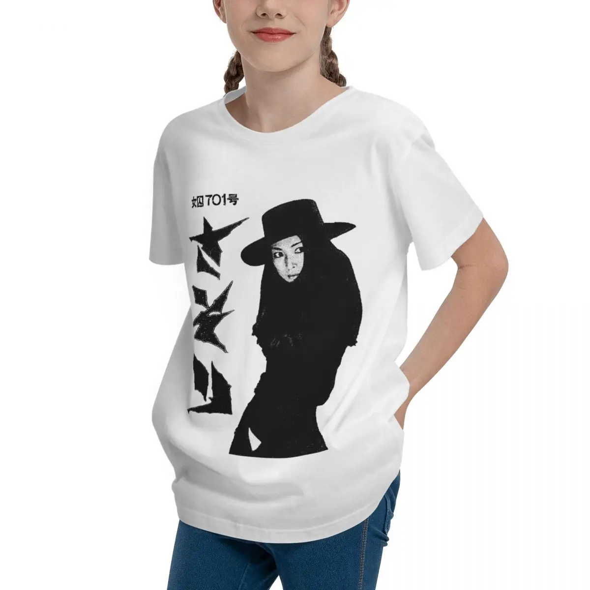 FEMALE PRISONER 701 SCORPION Classic For Vintage Tees Casual Graphic Novelty Home Crewneck Teeanger T-Shirt