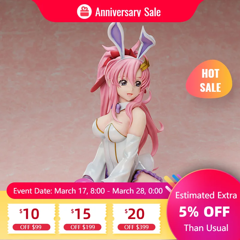 In Stock Genuine Original FREEing B-style Lacus Clyne Barefoot Bunny Girl Ver. Mobile Suit Gundam SEED Action Anime Figure Dolls