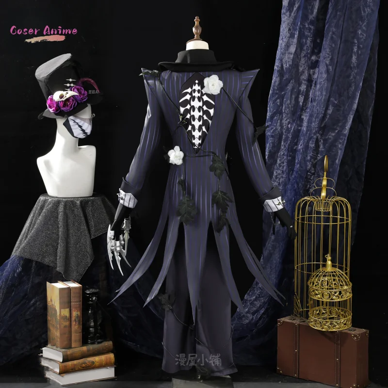 Identity V Jack คอสเพลย์เครื่องแต่งกาย Ripper ชุดฮาโลวีน Carnival Party คริสต์มาสเล่นบทบาทเสื้อผ้าเสื้อผ้าสําหรับสตรี