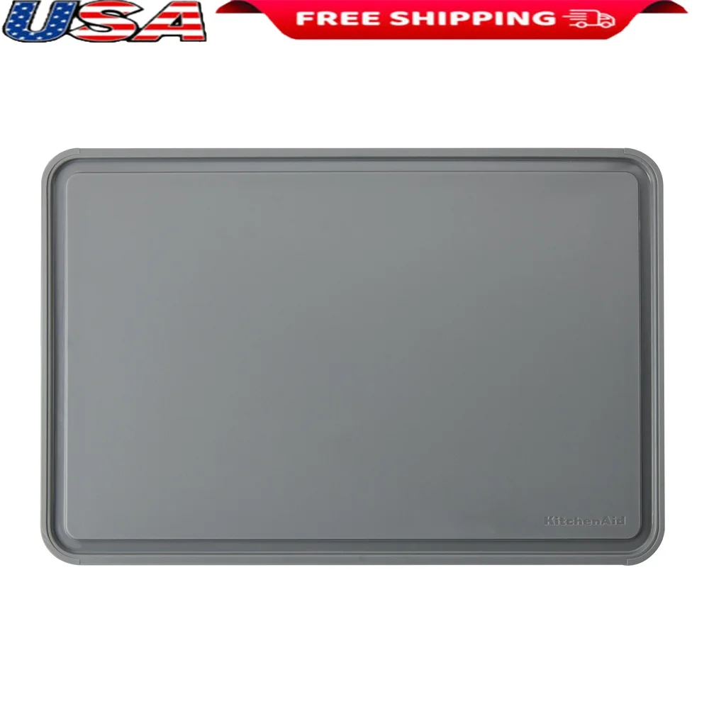 

Нескользящая разделочная доска из полиэтилена 12x18, можно мыть в посудомоечной машине, прочная, двусторонняя, для кухни, нежная, на ножах, эффективная подготовка еды