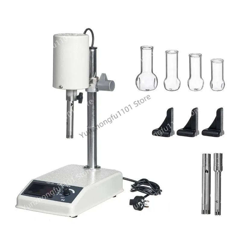 FSH-2A Homogenizer Disperser Adjustable High-Speed Laboratory Homogenizer Digital Display Emulsifying Electric Mixer Crusher