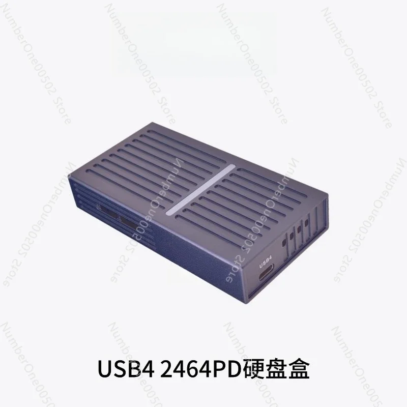 USB4-2464PD Thunderbolt 3 Dual Mode Magnetic 40Gbps Hard Disk Case Compatible Thunderbolt 3/4/5 -011