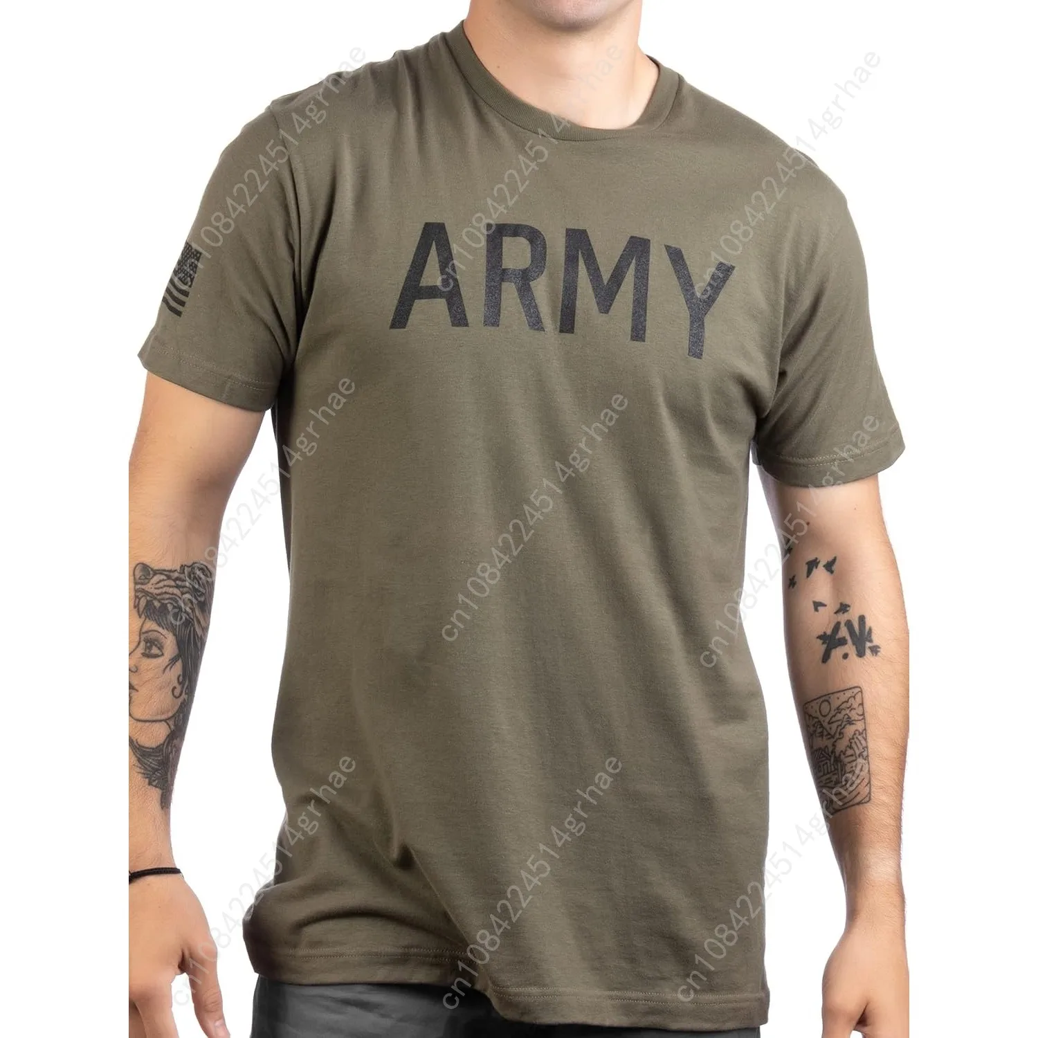 

Army PT Style Shirt | U.S. Military Physical Training Infantry Workout T-Shirt