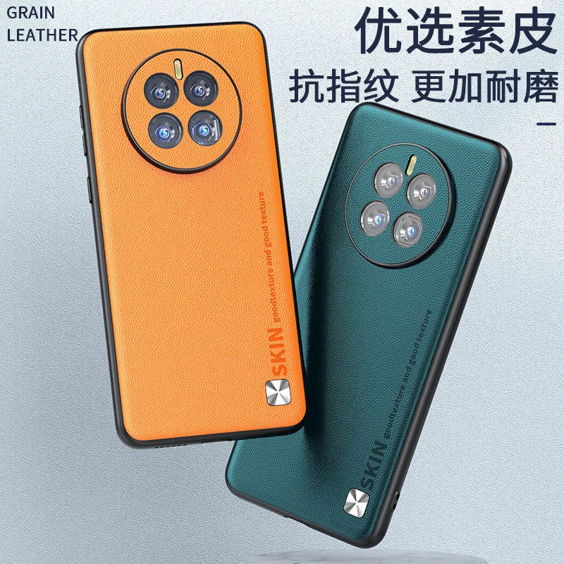 Case For Realme 12 Pro Plus Case Luxury Silicone Leather Back Cover For Realme 12Pro + 5G Camera Protect Shell Shockproof Bumper
