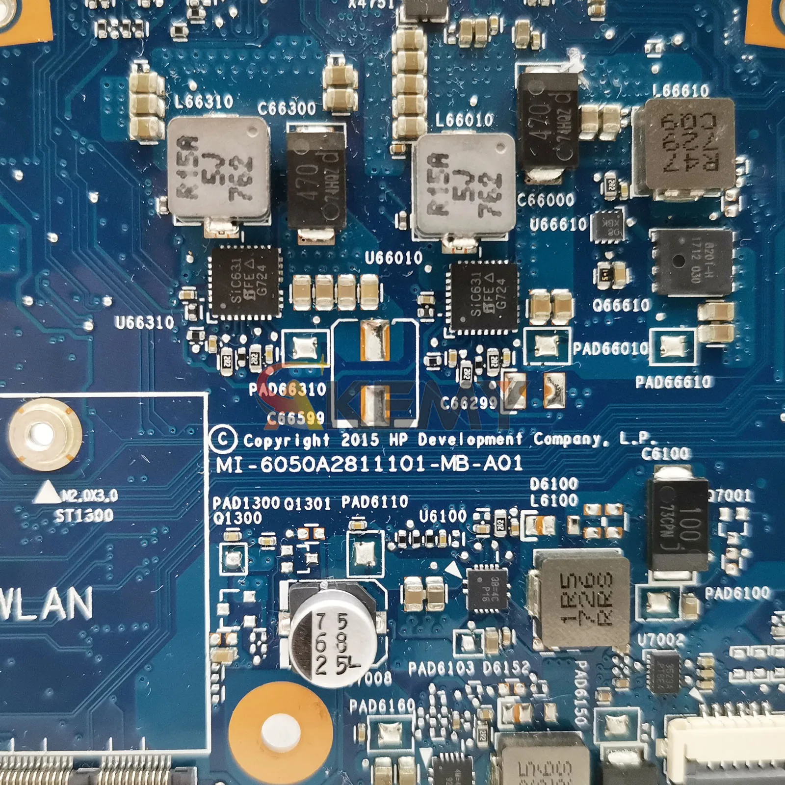 Placa base para ordenador portátil 6050A2811101 para HP 340 G3 348 G3 con i3 i5 6th/7th CPU V2G DDR4 913103-601 100% completamente probada