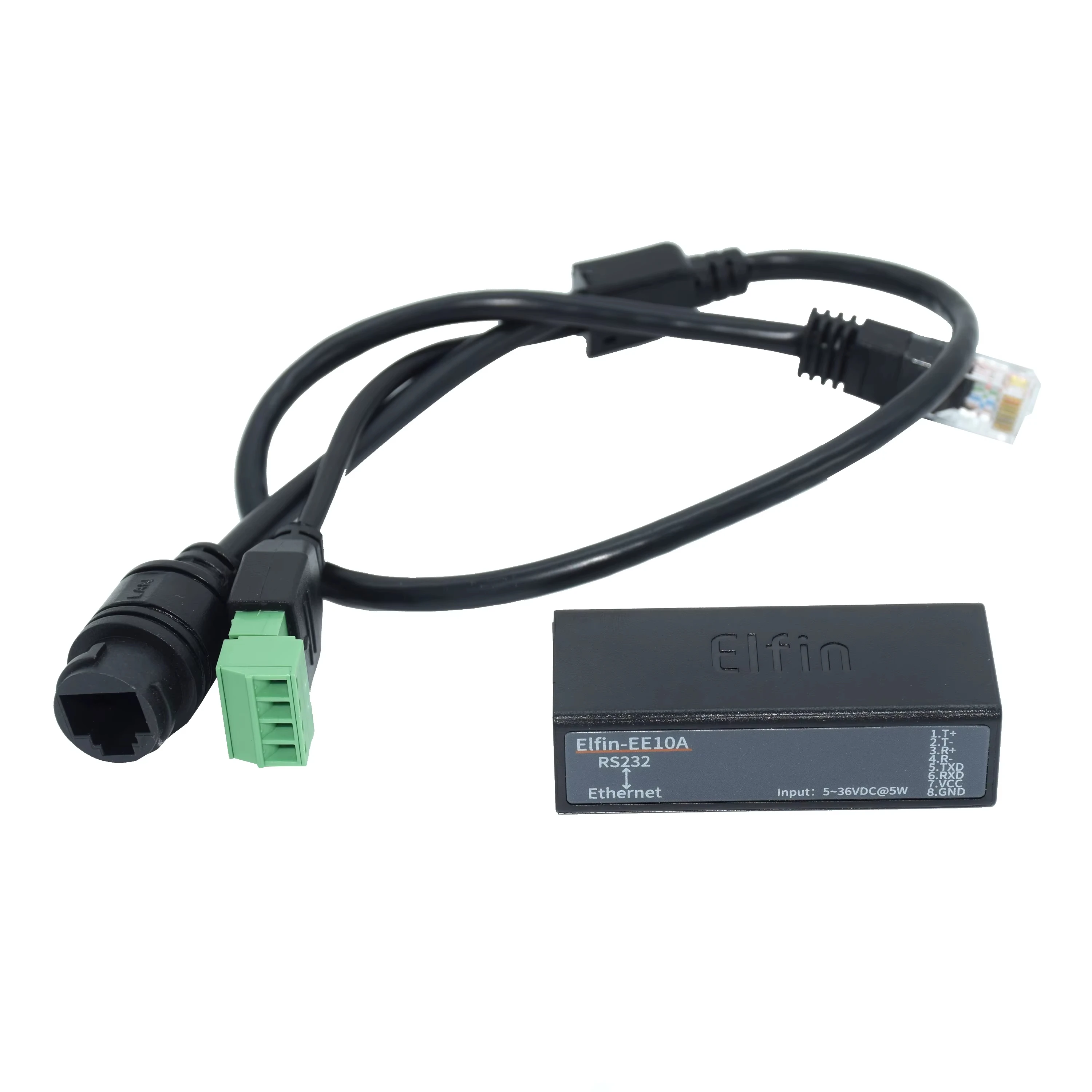 

Преобразователь последовательного порта RS232 в сервер устройств Ethernet IOT Elfin-EE10 EE10A Поддержка протокола TCP/IP Telnet Modbus TCP