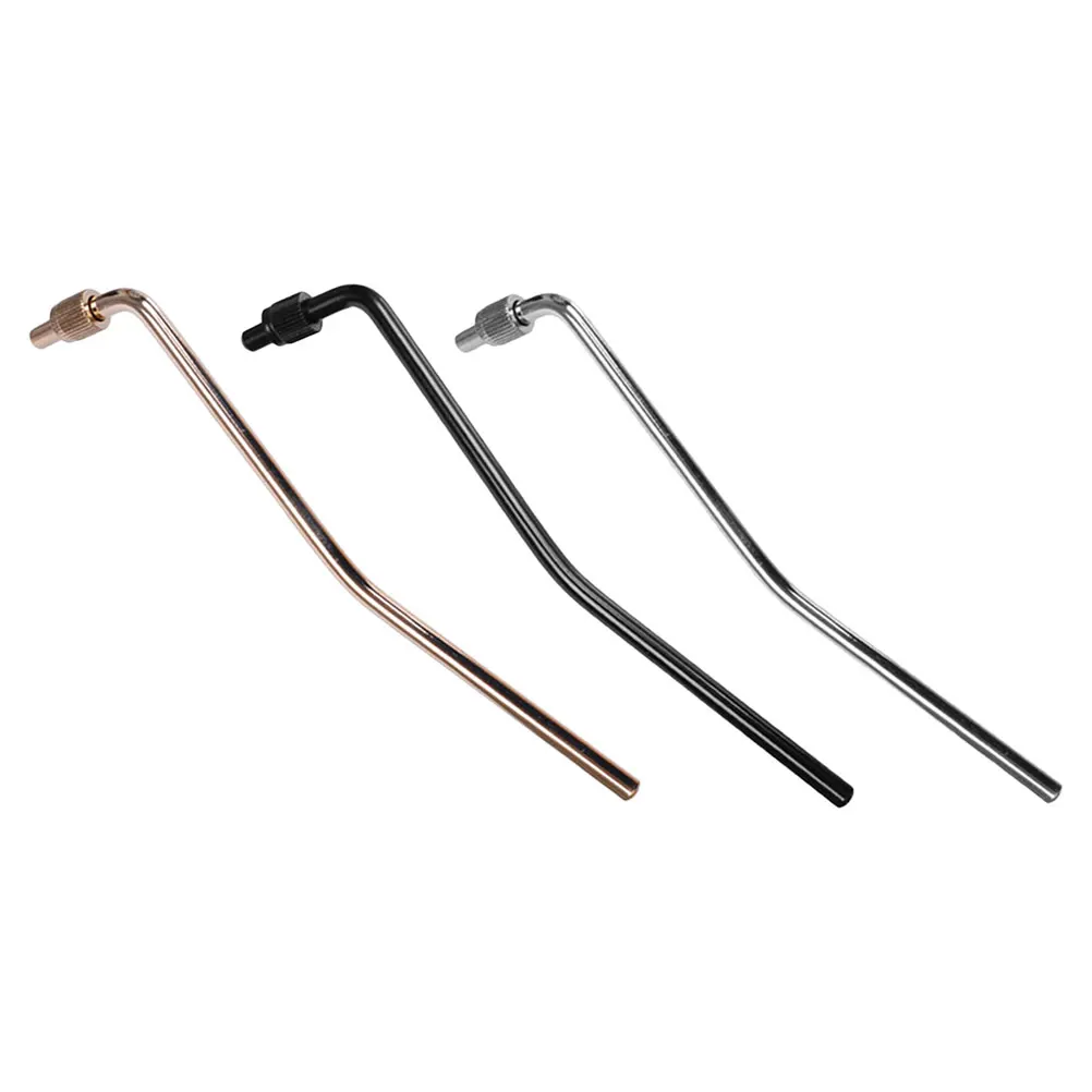 

3pcs Double Tremolo Arm Electric Guitar Replacement Parts Metal Whammy Bar Sturdy Craftsmanship for Guitar