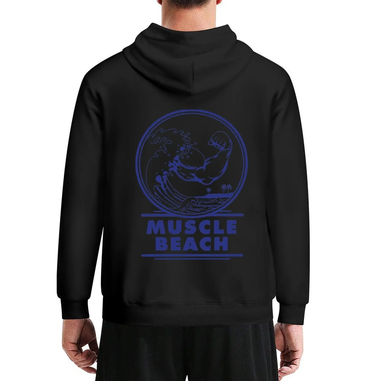 

Muscle Beach Hoodie autumn jacket men korean clothes autumn new products blouse hoodie oversize