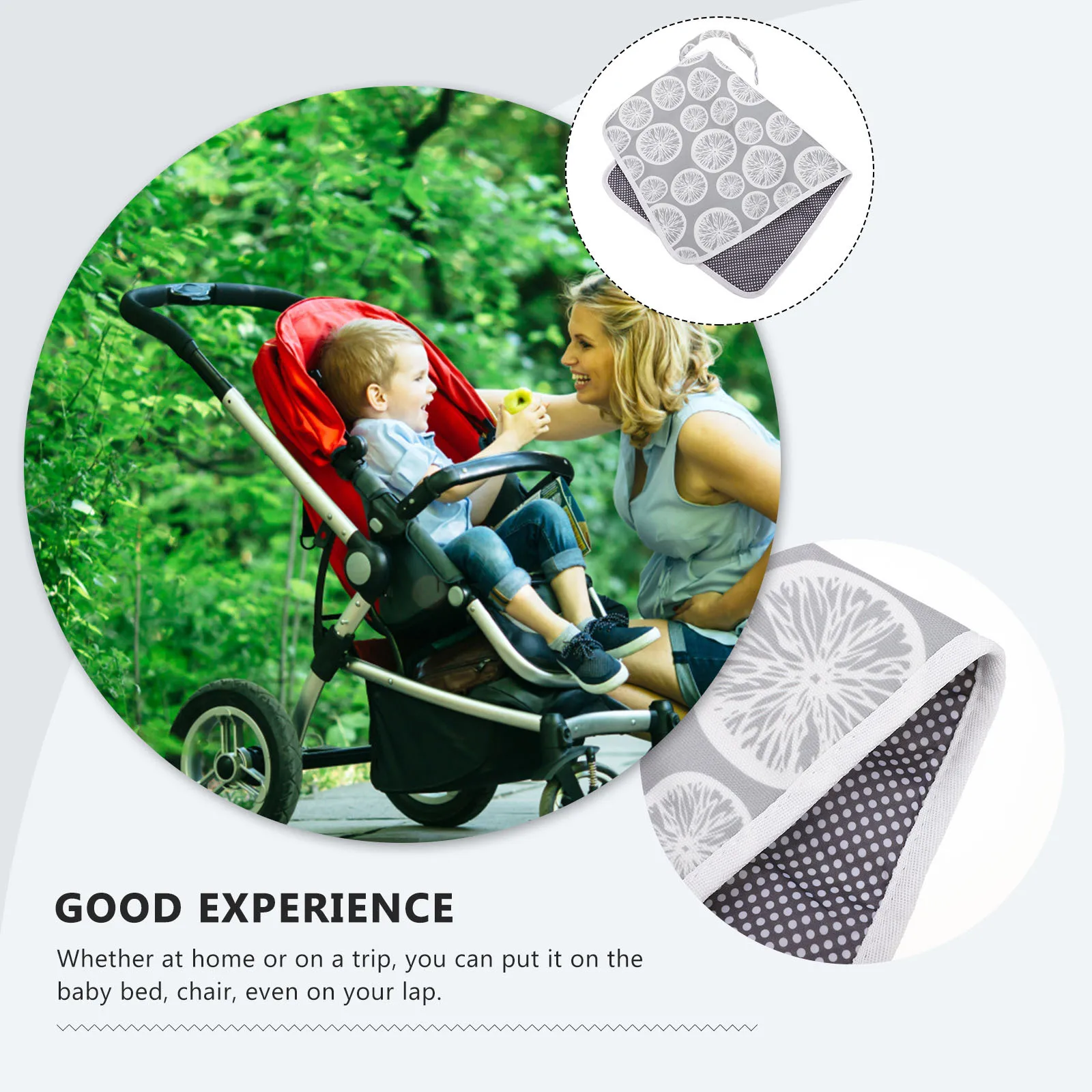 

Портативный детский пеленальный коврик, дорожная подушка для подгузников, прочный материал, мягкая кожа, подарок для новорожденных и малышей, в любом месте