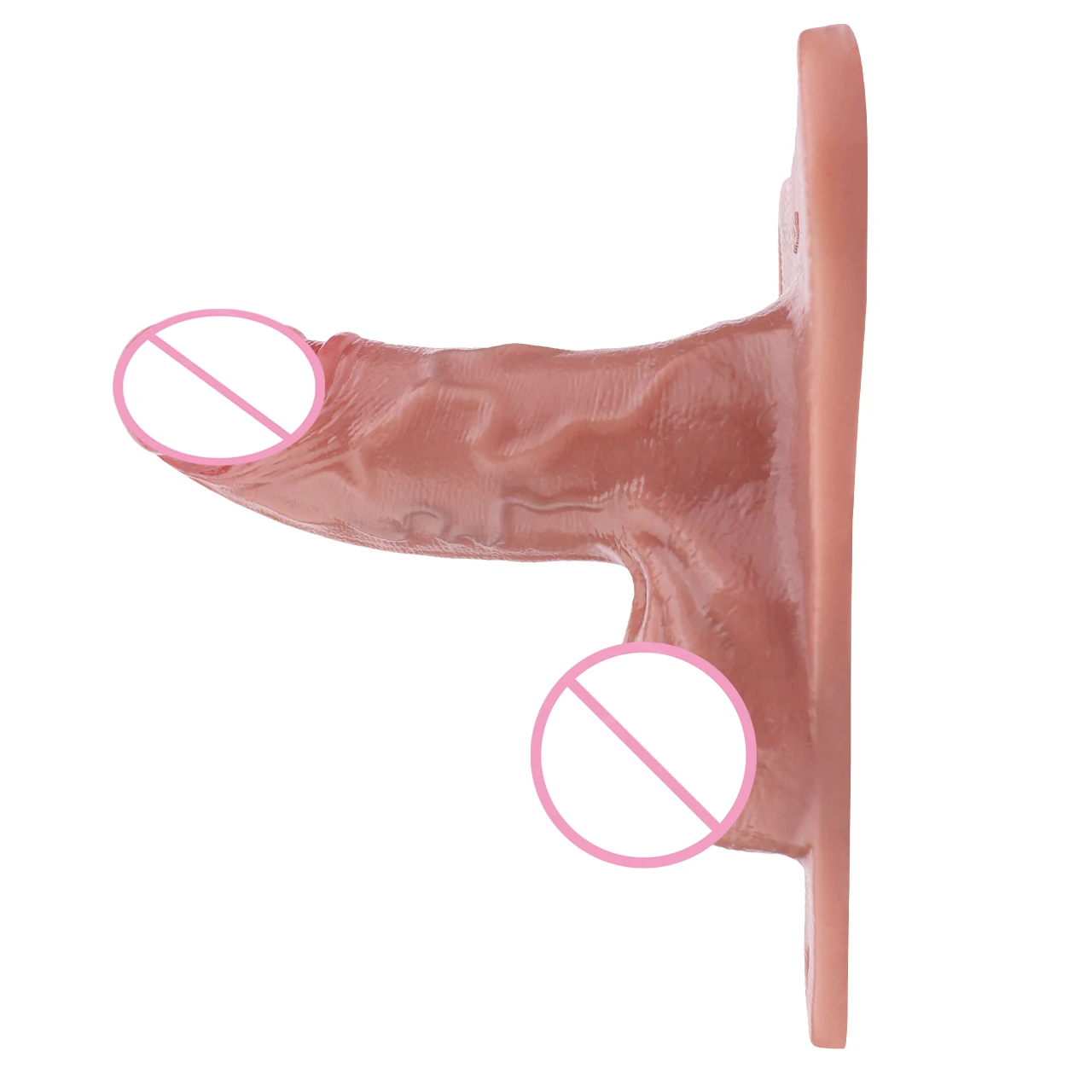 ANOSX Multi-Styles Dildo Sheath Silicone Chastity Cage Realistic Penis Hollow Dildo Male Soft Cock Lock Penis Cages Cock Sleeve - view 6