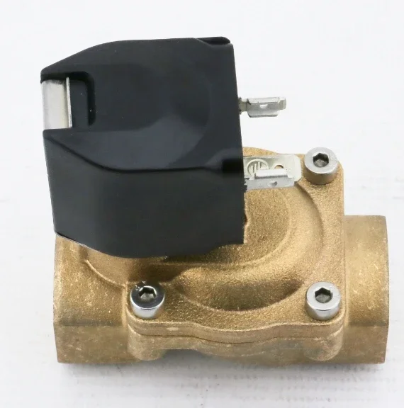 Elettrovalvola ad azione indiretta in ottone ad alto flusso 8240200.9101.23050 Design compatto trasparente