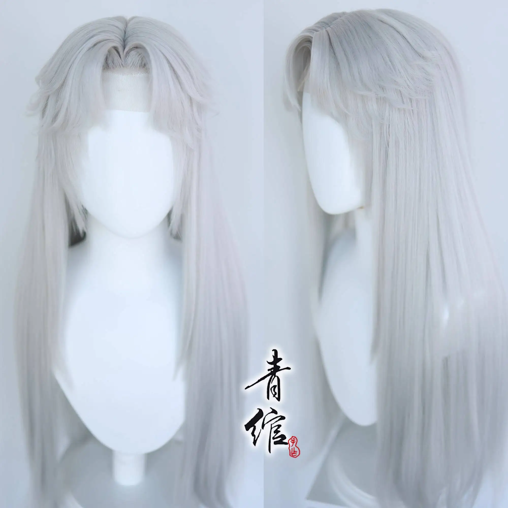 

Honor Of Kings Diao Chan Косплей Парик Звездный элемент Мечта летней ночи Серебристо-белый парик Чехол Хэллоуин Косплей