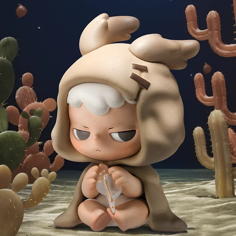 POP MART KUBO City of Sunset Series, натуральная слепая коробка, загадочная коробка, украшения, фигурки, домашний декор, настольная модель, куклы, подарок для девочек