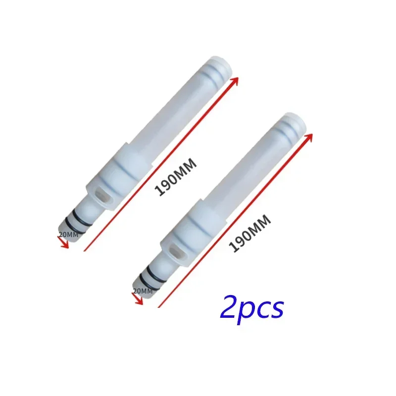 2PCS Air Tubes Plastic Long White Pipes Of Hoppers Fittings Spare Part Accessories Of Soft Serve Ice Cream Machines