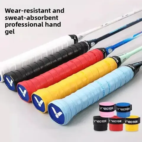 GR1 Badminton Racket Grip Tape Flat Anti-Slip Wear-Resistant Sweat-Absorbing Handle Tape for Sports Fitness