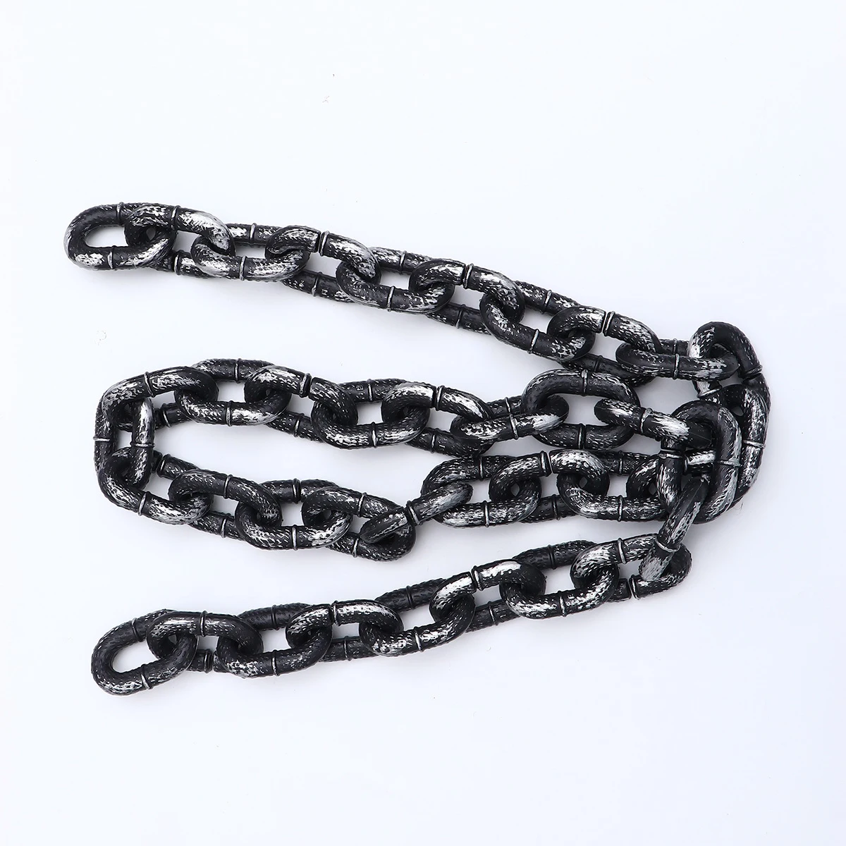 

Halloween Chain Big Buckle Chain Prop Prisoner Performance Decorative Thin Long Fetter Chain Prop for Bar Festival