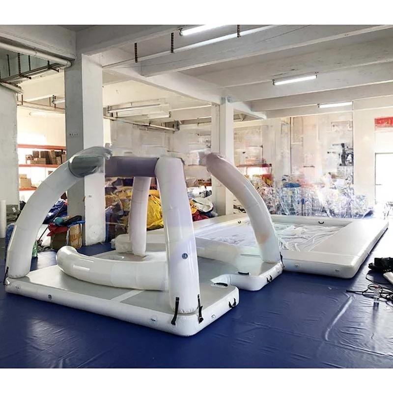 Inflatable water bar, sea sofa, water table decoration floating platform
