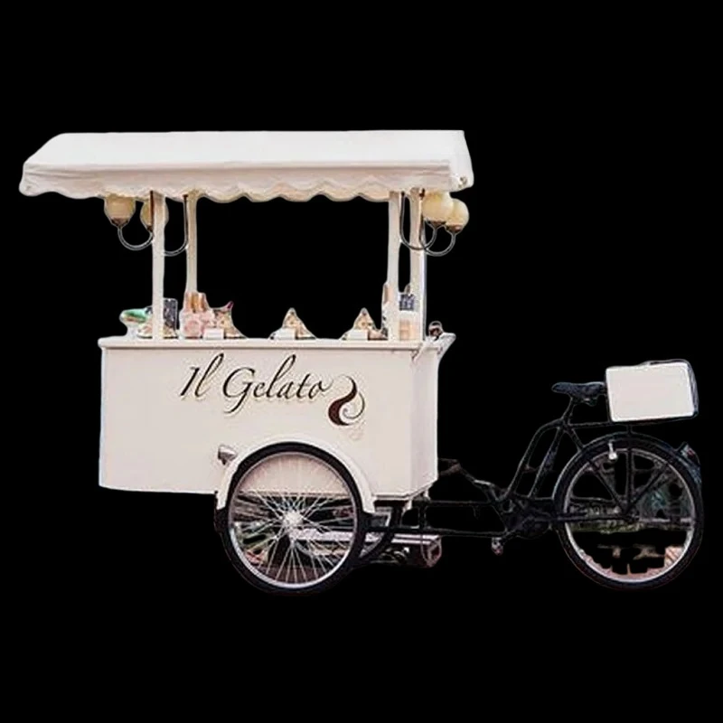 European tricycle food truck coffee wedding props park ice cream truck street view milk tea dessert dining car