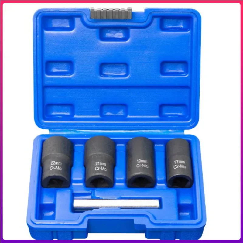 5PCS Damaged Wheel Tire Bolt Remover Set