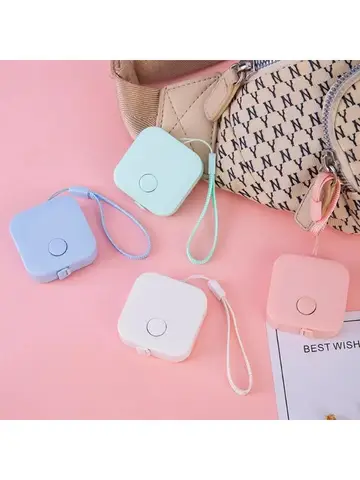 1.5M Portable Tape Measure Small Jewelry measurement Ruler for Weight Loss Medical Body Measurement Tailor Measure Clothes Waist