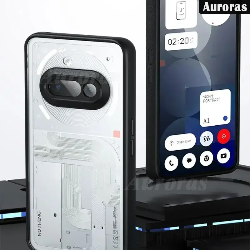 

Case For Nothing Phone 3A Pro 3 A Transparent Clear Plastic Rugged Armor Shell For Nothing Phone 3A Pro 3A Phone Cover