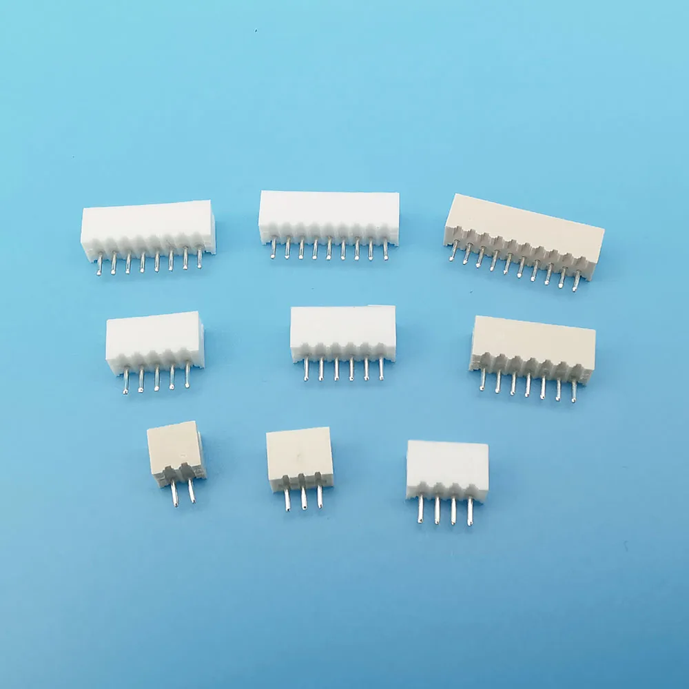 50Pcs ZH 1.5mm 2P/3P/4P/5P/6P/7P/8P/9P/10P Housing Straight Pin Header Connector Micro JST ZH1.5 Male Socket