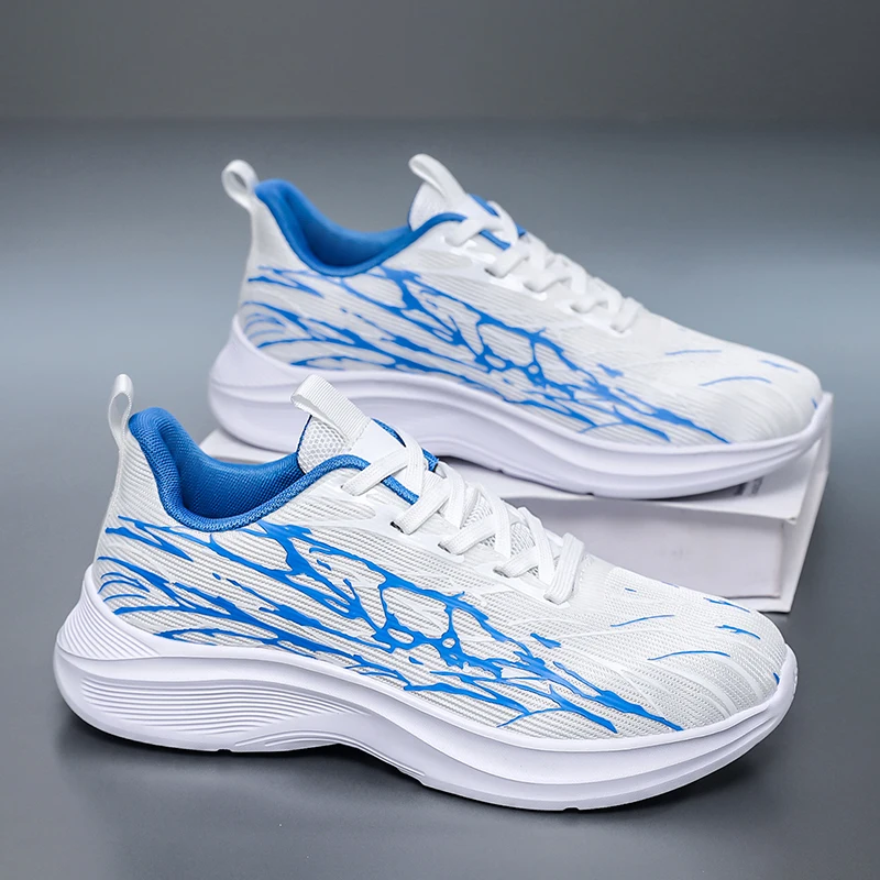 2026Men's Cushioning Running Shoes Lightweight Athletic Casual Sneakers Male Non-Slip Sports Shoes Outdoor Travel Walking Shoes