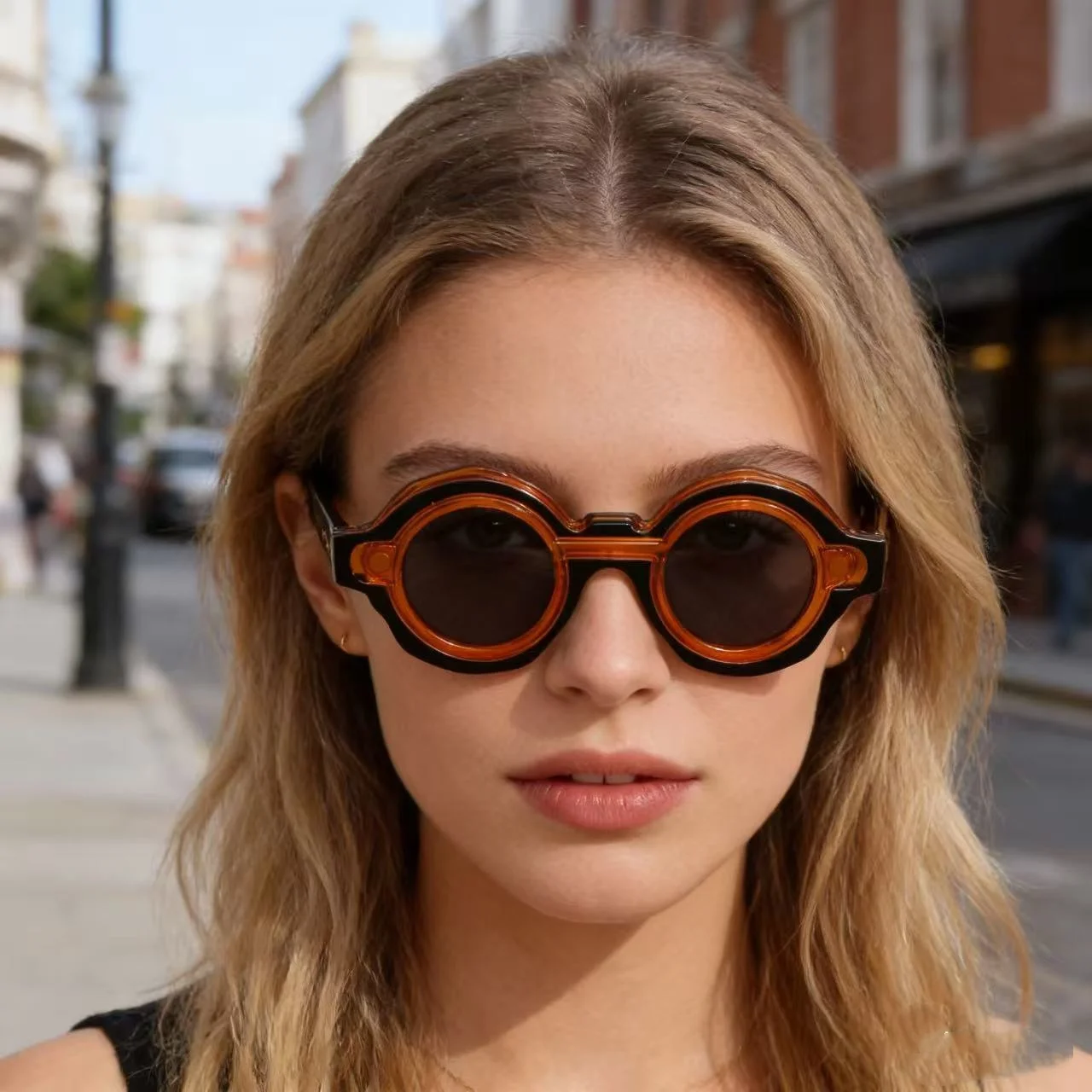 

New Fashion Reading Sunglasses Elegant Frame Sunglasses Retro Style Glasses Men and Women Sun Glasses