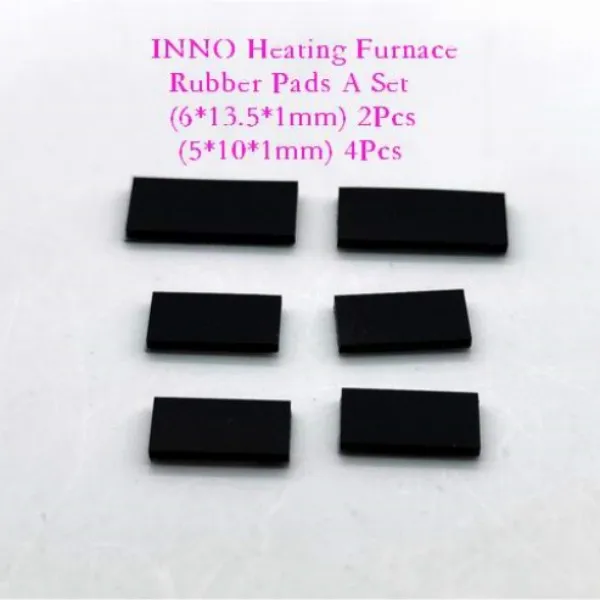 Rubber Pads For INNO Fiber Funsion Splicer IFS-15 IFS-10 IFS-15M 15T 15H 55 V3 V5 V7 Heating Furnace Fiber Holder  Rubber Pads