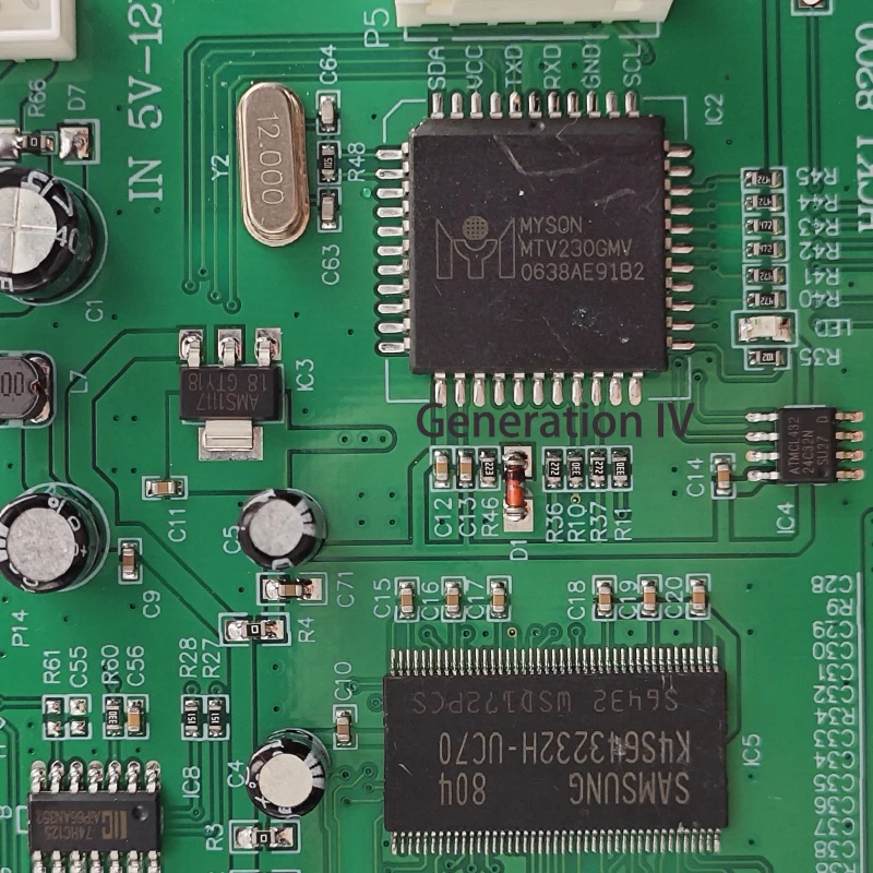 Original GBS8200 Arcade RGB/CGA/EGA/YUV Zu VGA LCD HD Video Signal Konverter Board Grün PCB NEO GEO Arcade Spiel Maschine – Detail 8