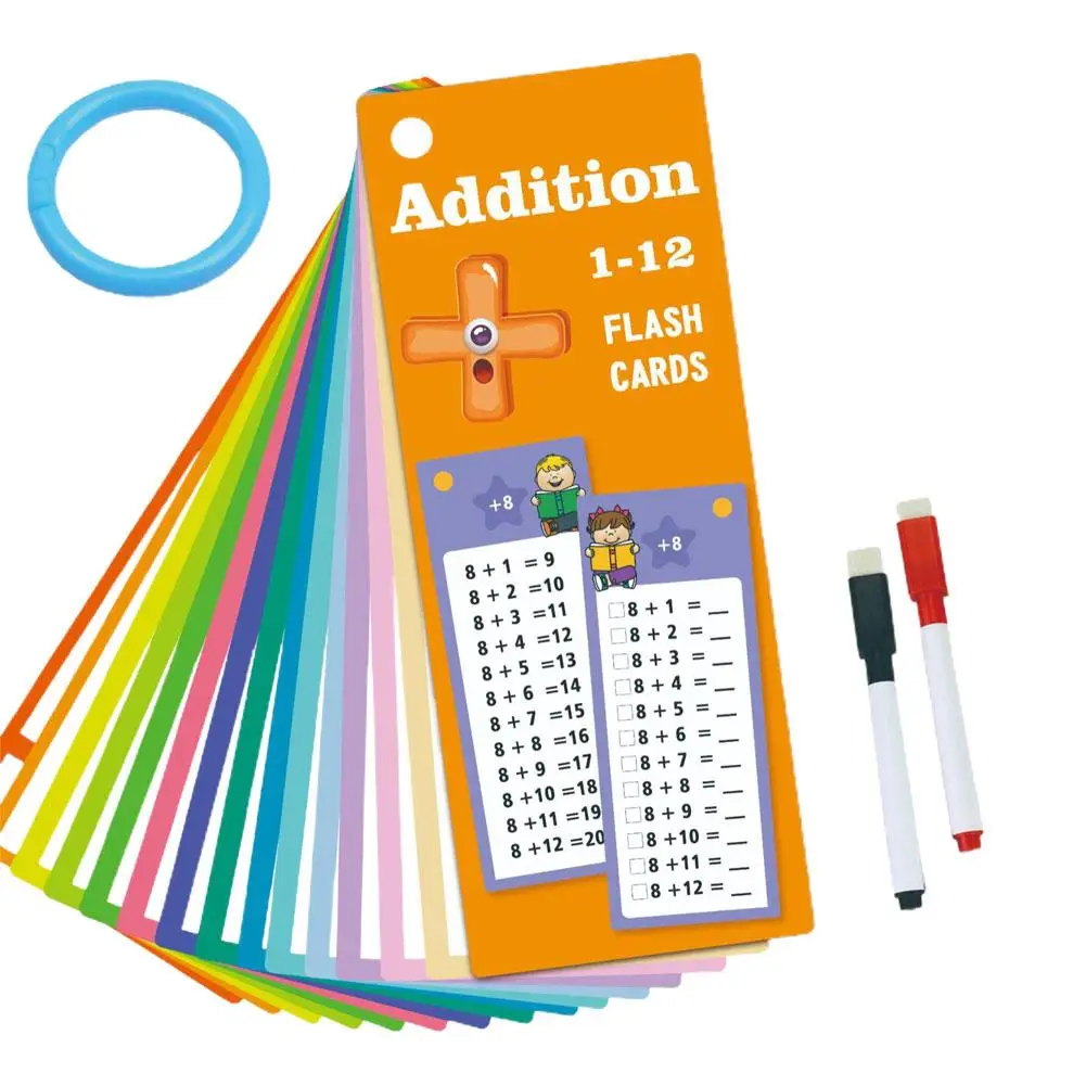 1-12 Maths Table Cards Educational Times Table Flashcards For Kids Self Check Classroom Home Learning Aids Math Learning To P2Q6