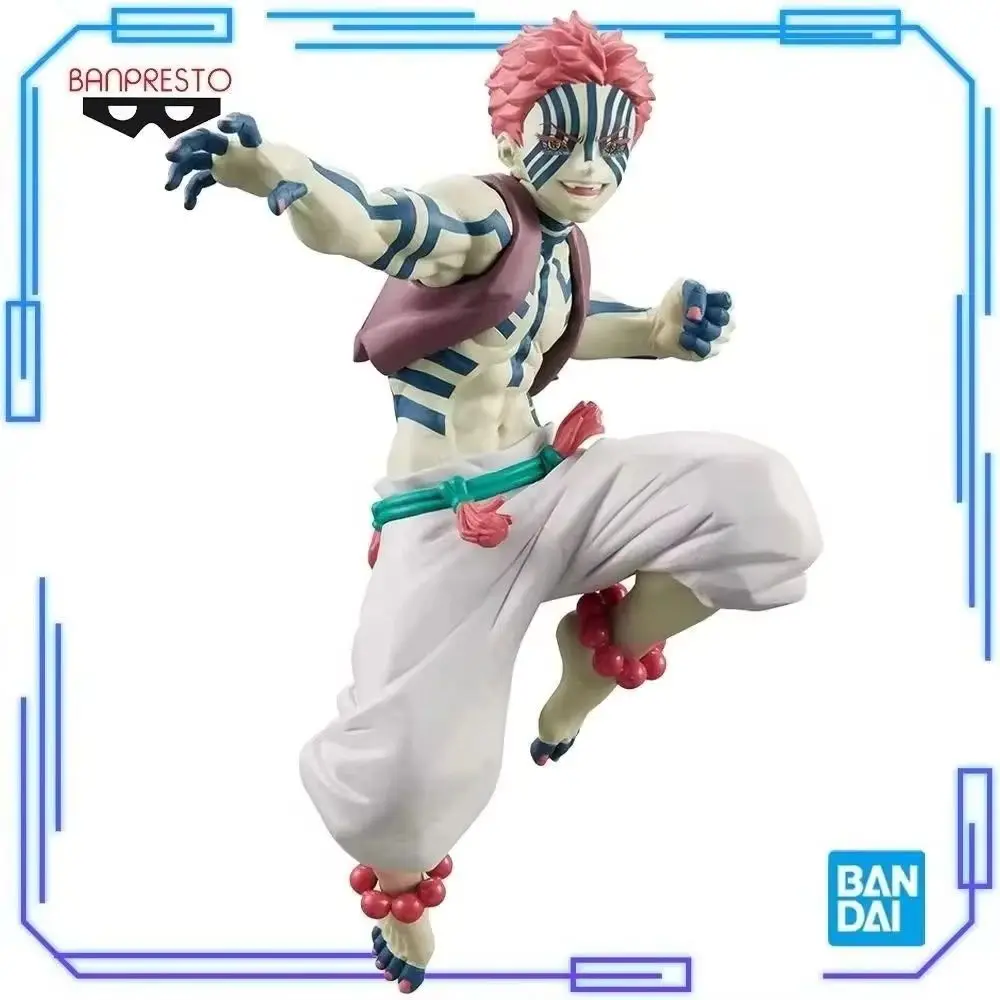 

In Stock Bandai Original Genuine Banpresto Demon Slayer: Kimetsu No Yaiba Vibration Stars Limited Akaza 13cm Model Toy Figures