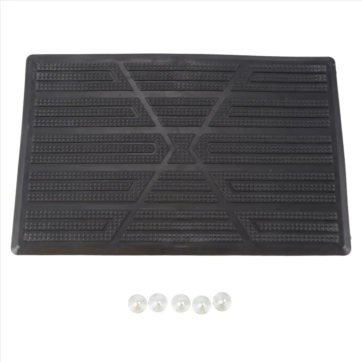 Super Sale Universal Car Floor Mat Pad Heel Foot Carpet Pedal Patch Cover Anti-Skid Pedal Mat - 25X16cm