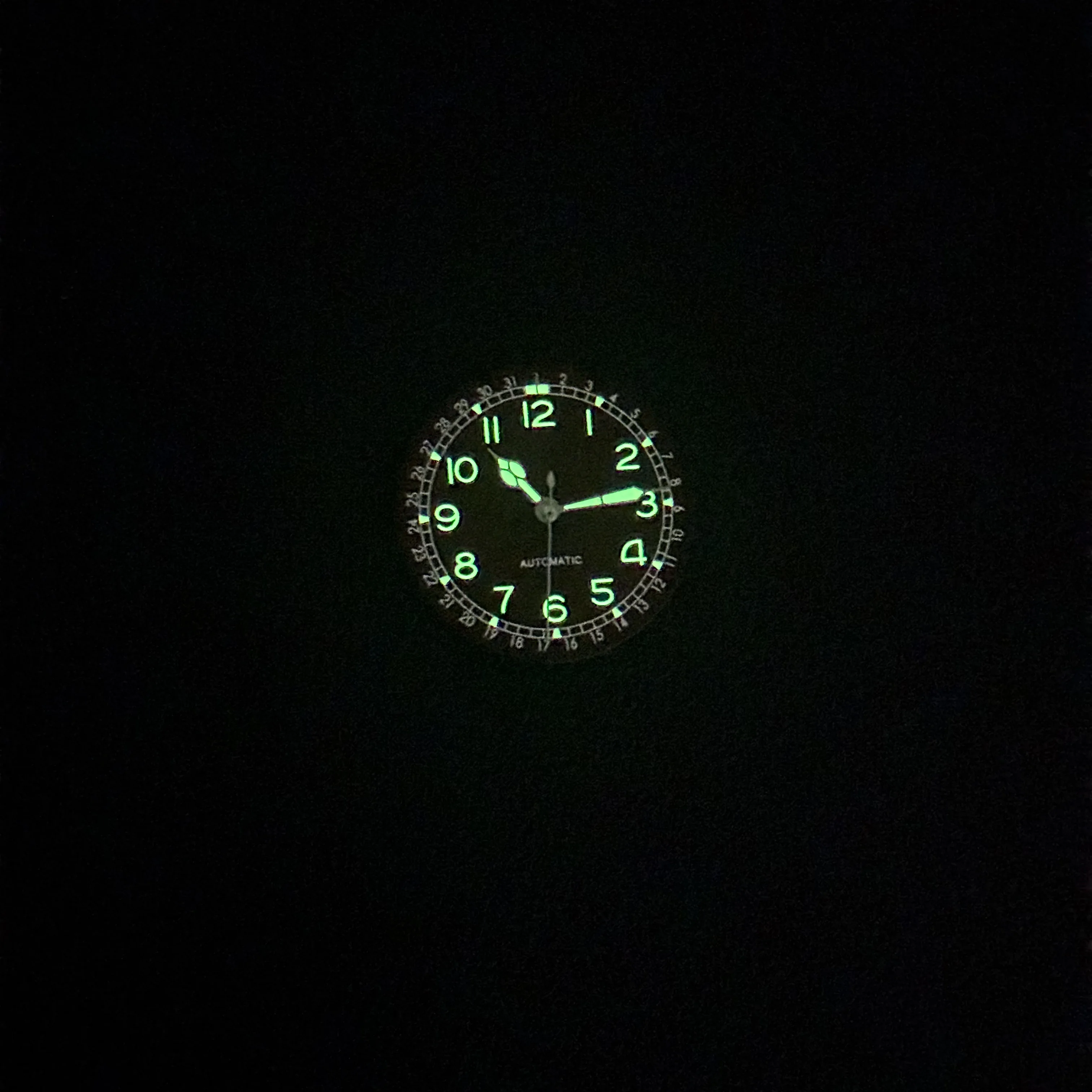 NEUES 38mm Retro-Militär-Piloten-Edelstahl-Uhrengehäuse AR Super Bubble Mineralglas Passend für NH35 NH34 Mechanisches Uhrwerk Münzkante – Detail 12