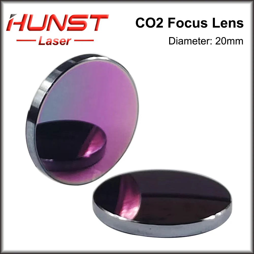 HUNST Co2 Laser Focusing Lens, Dia: 20mm Focal Length: 50.8  63.5mm Suitable For High Power 130W 150W Engraving Cutting Machine