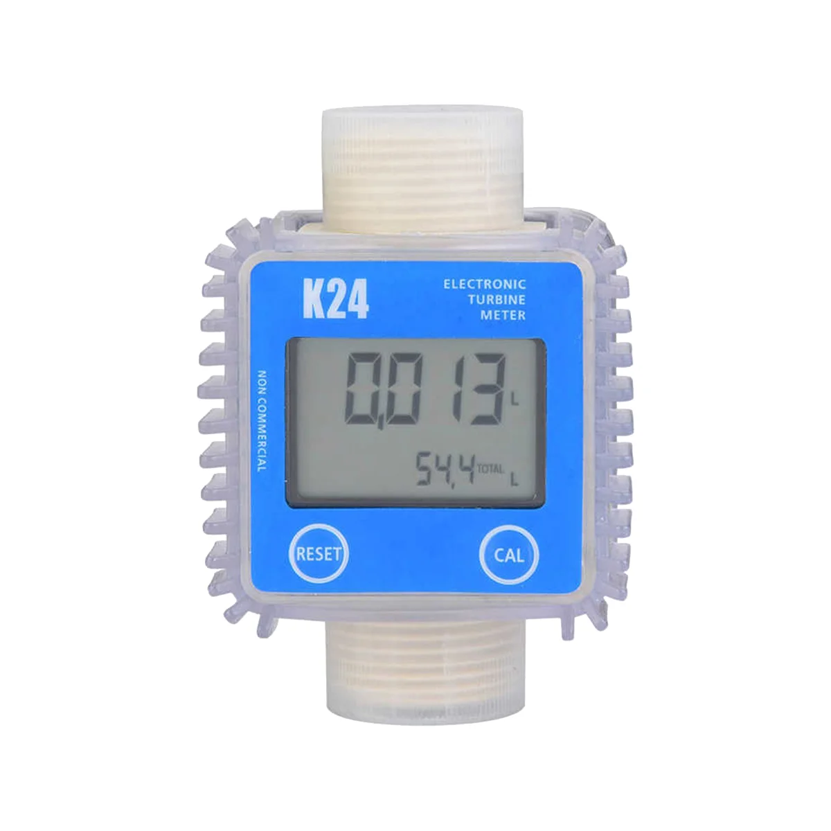 

Digital K24 Turbine Oil Fuel Flow Meter Gauge LCD Fuel Flow Meter Chemicals Water Sea Liquid Flow Meters Measuring Tools