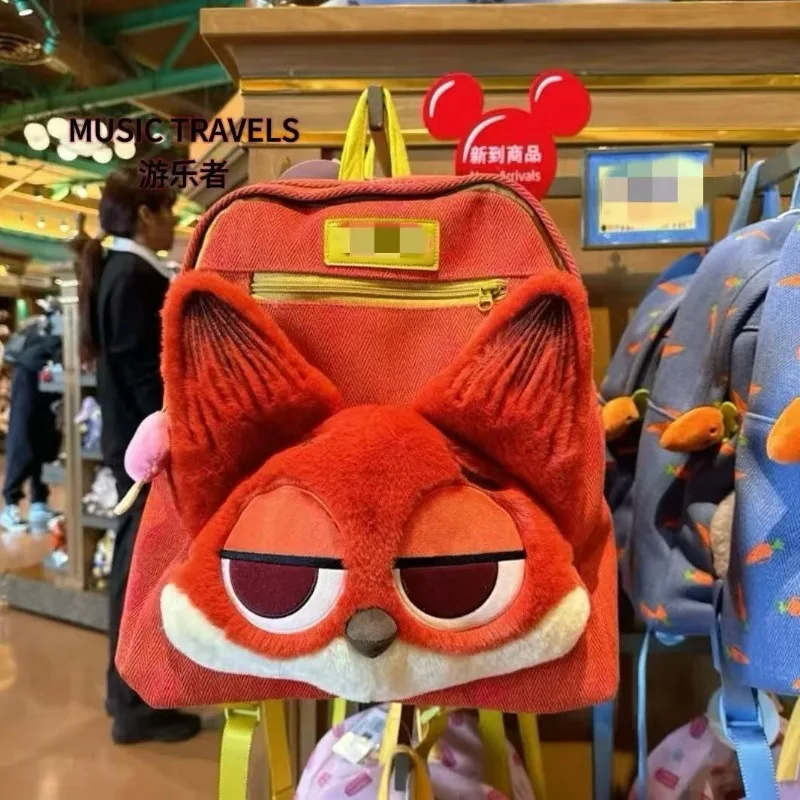 Kawaii ديزني Zootopia جودي هوبس ظهره Parkdance لطيف أفخم سعة كبيرة دمية حقيبة الأطفال نزهة حقيبة هدية عيد