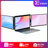 EVICIV 14.0 inch Portable Triple-screen Monitor Laptop Full HD IPS 1080P Display Extender Detachable Dual Screen For 13\